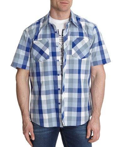 Regular Fit Western Shirt And T-Shirt